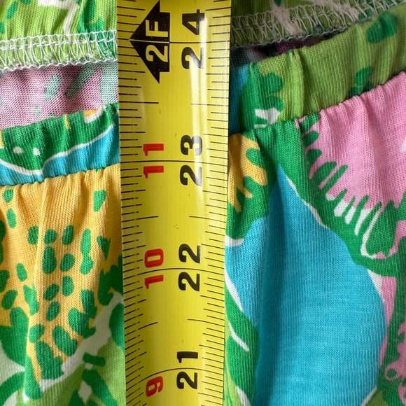 Lilly Pulitzer Strapless Romper Dress | Floral Print Size M 100% Pima Cotton - Picture 5 of 8